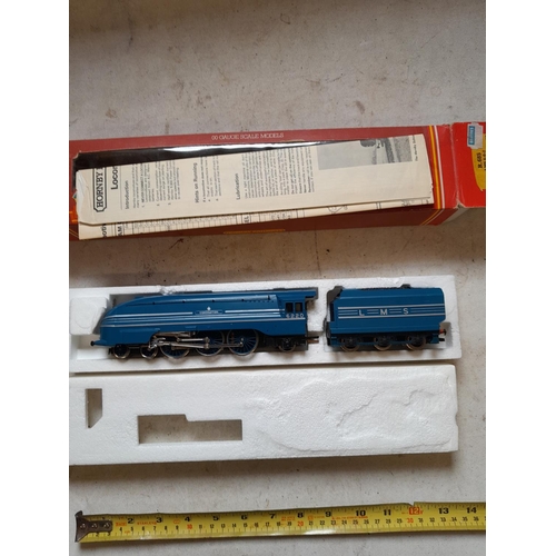 41 - Boxed Hornby 00 gauge locomotive : 1 x R 685 LMS Coronation Class 7 P