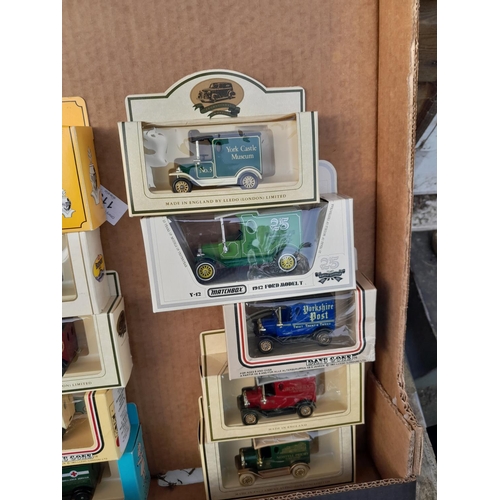 135 - 10 x boxed die cast toy cars :