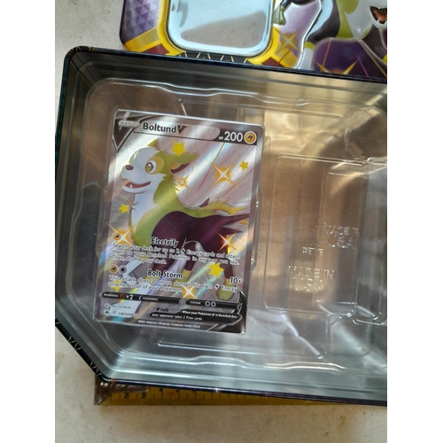 142 - Pokemon trading cards and tins