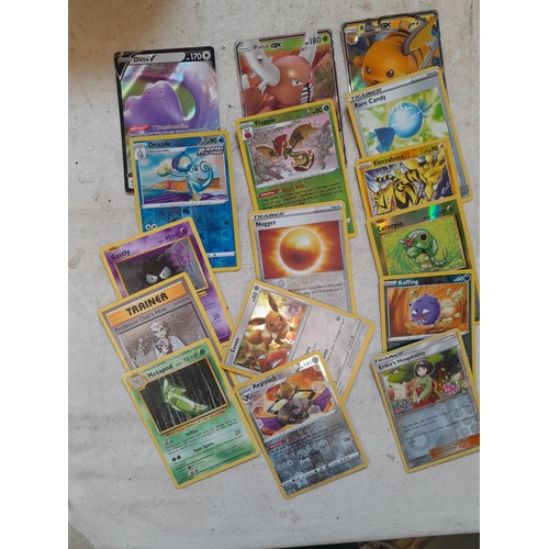 143 - Pokemon trading cards and tins