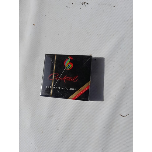 424 - Packet of sealed Sobranie in Colour Cocktail cigarettes, pack of 20