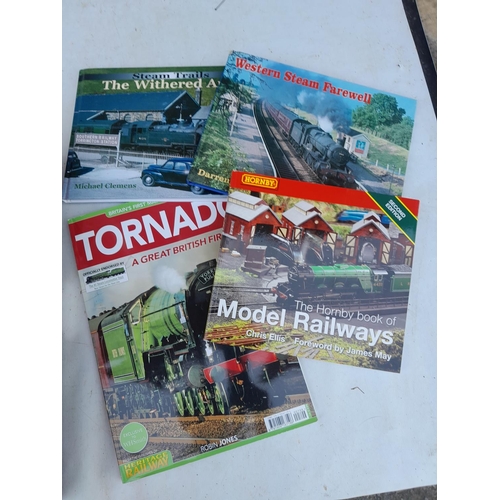 160 - Steam and railway related DVDs and books