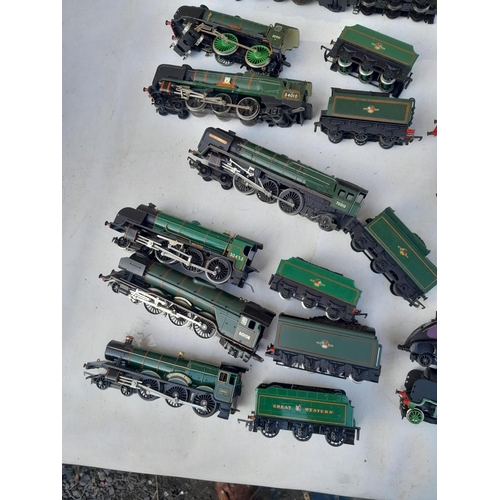 168 - NOT boxed NON runner Hornby and other locomotives for spares and repairs