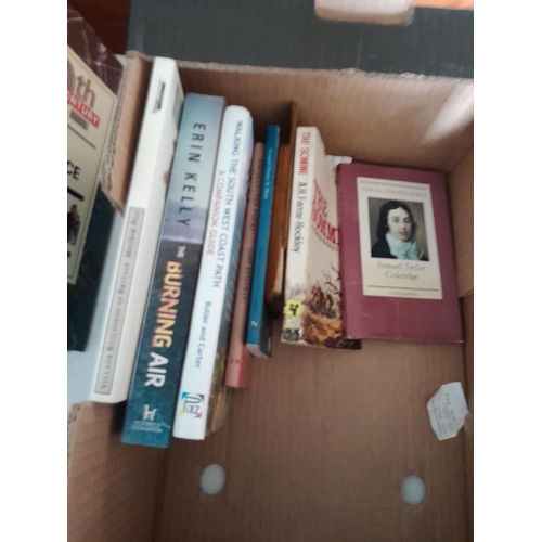 188 - Boxes of books : Readers Digest, travel and some military history