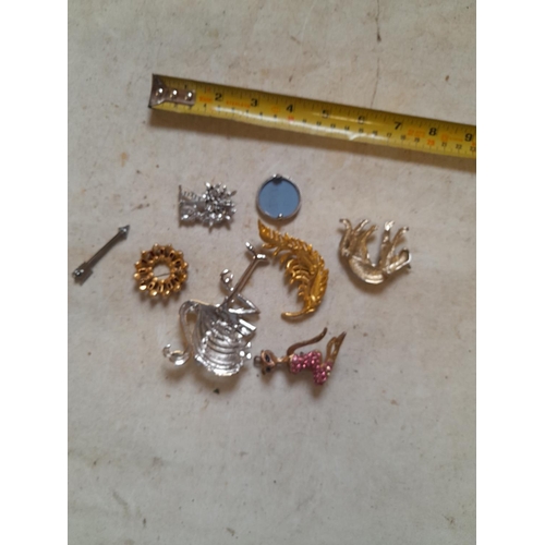 215 - Vintage brooches