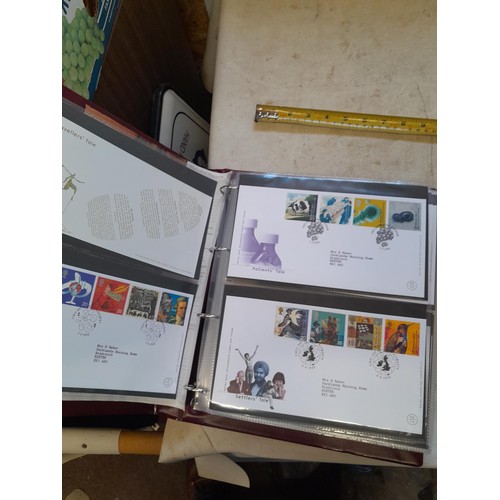 254 - 2 albums of Stamp First day Covers