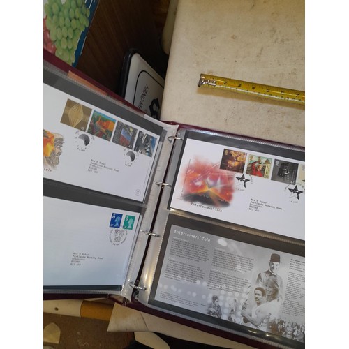 254 - 2 albums of Stamp First day Covers