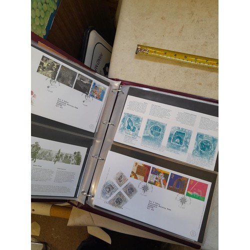 254 - 2 albums of Stamp First day Covers