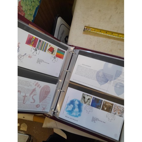 254 - 2 albums of Stamp First day Covers