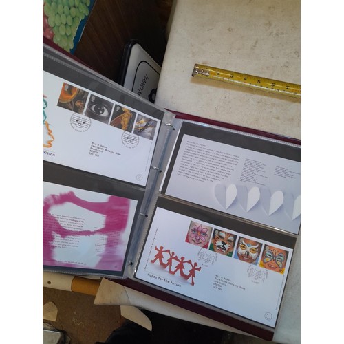 254 - 2 albums of Stamp First day Covers