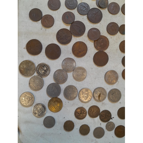 258 - Coins : UK and foreign coinage from the 19th century onwards, sparse amount of silver included