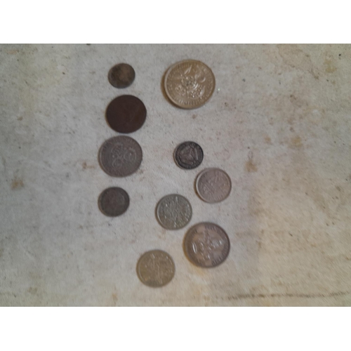 259 - GB silver coins : 1898 Shilling, 1937 Two Shilling,  1937 & 1934 One Shilling, 1928 Sixpence, 1935 T... 