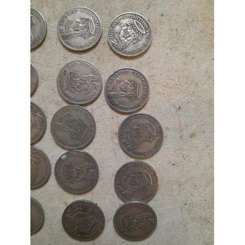 62 - Coins : 1947 On Shillings