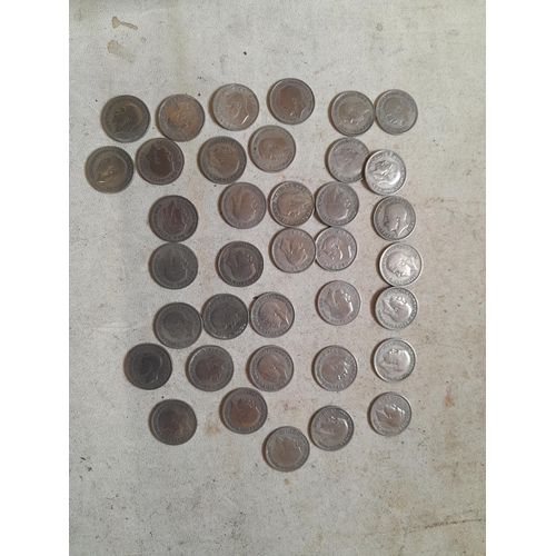 62 - Coins : 1947 On Shillings