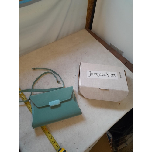 287 - 2 x Jacques Vert ladies clutch / handbags one with box of issue