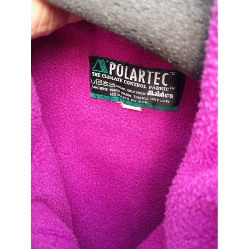 342 - Polartec fleece, large & Mark Regent padded riding coat