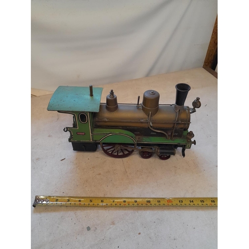 454 - Extremely rare live steam railway tank locomotive 3 inch wheel for 3 1/2 