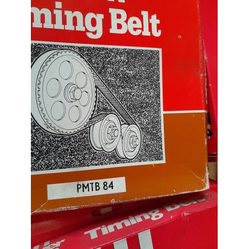 651 - 18 x Power Train car and van timing belts (New Old Stock)