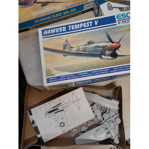 126 - Collection of boxed model aeroplanes, various eras and makers