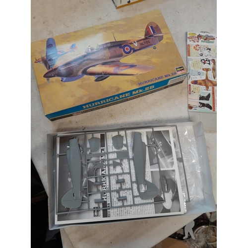 126 - Collection of boxed model aeroplanes, various eras and makers