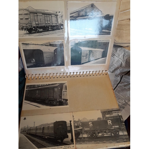 128 - Railway books and  black and white photographs