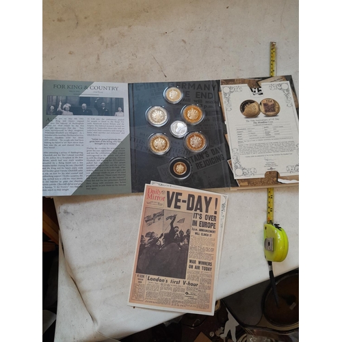 17 - VE Day Chronicle Coin Set