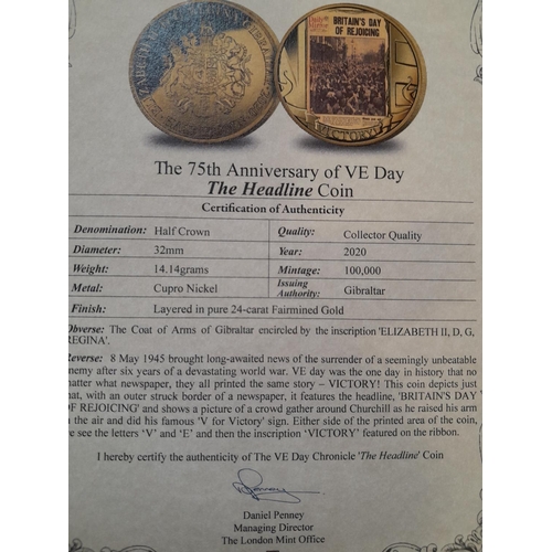 17 - VE Day Chronicle Coin Set