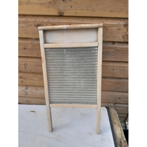 35 - Vintage washboard