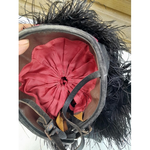 56 - Scottish military interest feather bonnet