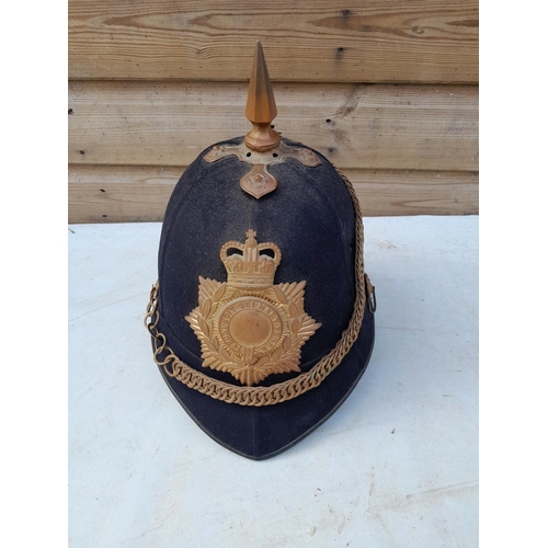 57 - Scottish interest spiked dress helmet