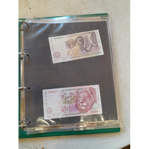 114 - Bank notes of the World in album