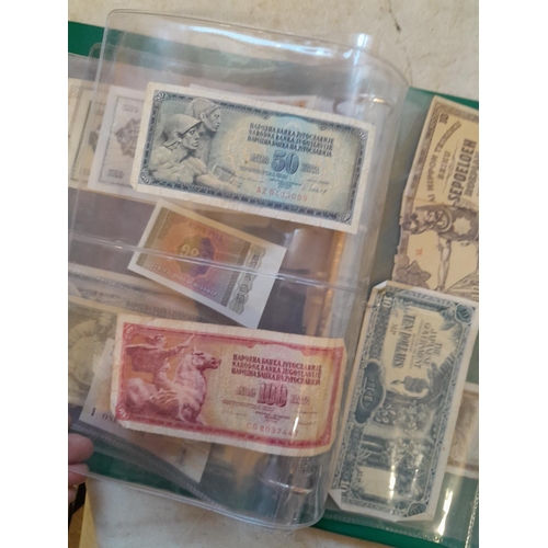 114 - Bank notes of the World in album