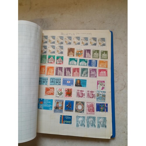 142 - Stamps of the world hard mounted in stock book