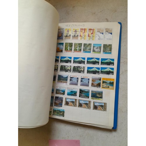 142 - Stamps of the world hard mounted in stock book