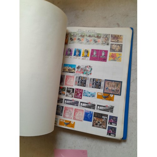 142 - Stamps of the world hard mounted in stock book