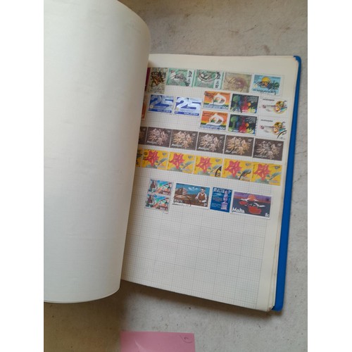 142 - Stamps of the world hard mounted in stock book