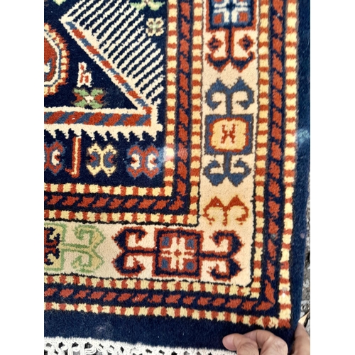 189 - Vintage hand woven Kayham wool rug