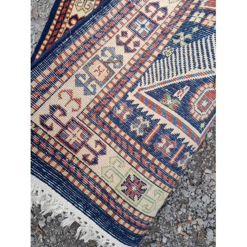 189 - Vintage hand woven Kayham wool rug