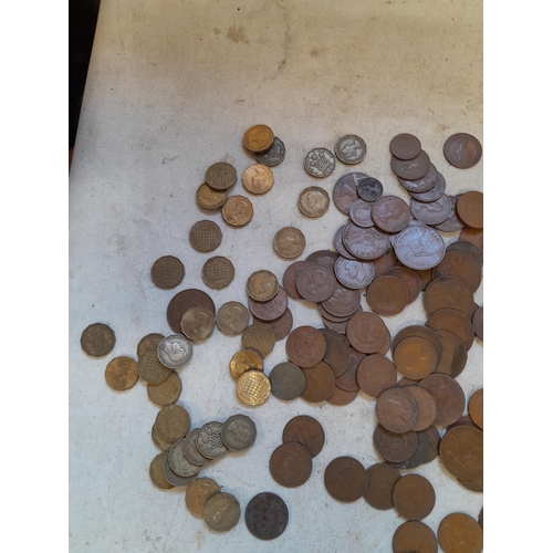 231 - Coins : Brunel coin set, mixed denomination GB coins, 2 x partially filled Penny coin sets