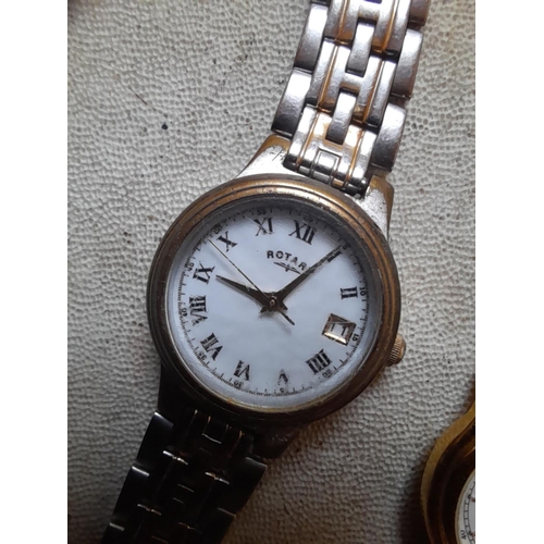 275 - Various ladies wristwatches : Timex Rotary, Sekonda etc.