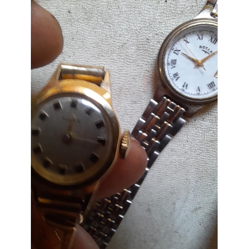 275 - Various ladies wristwatches : Timex Rotary, Sekonda etc.