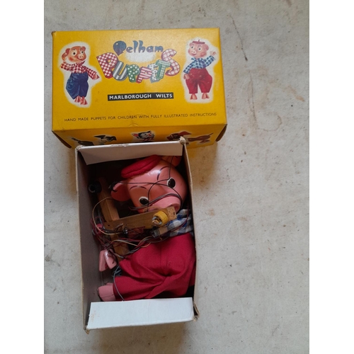 19 - Vintage Pelham puppet in box