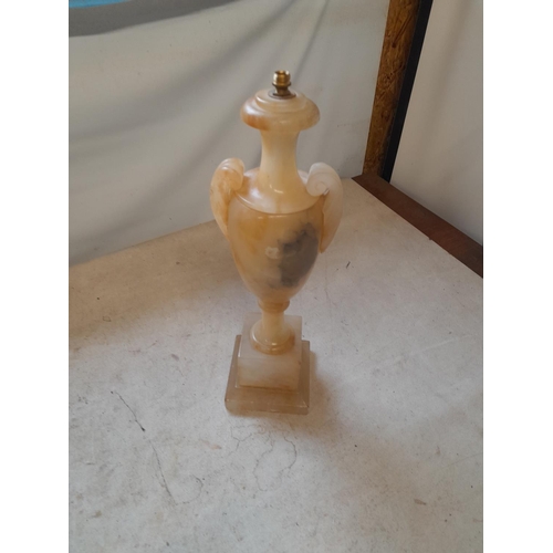 35 - Vintage marble table lamp base