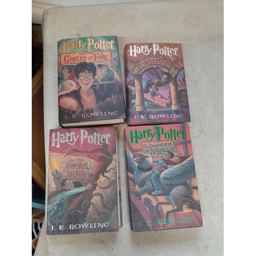 47 - J K Rowling volumes : US Editions of Harry Potter H/B and other volumes : Walter Scott Tales of a Gr... 