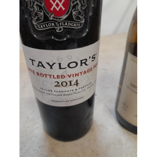 51 - Vintage bottle of white wine 2005 Grand Clos de Poce, Taylors Port 2014