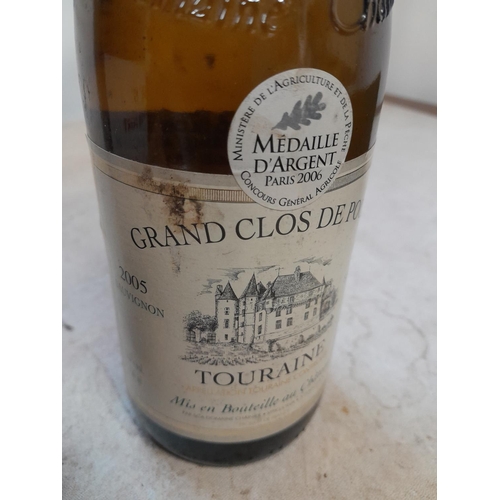 51 - Vintage bottle of white wine 2005 Grand Clos de Poce, Taylors Port 2014