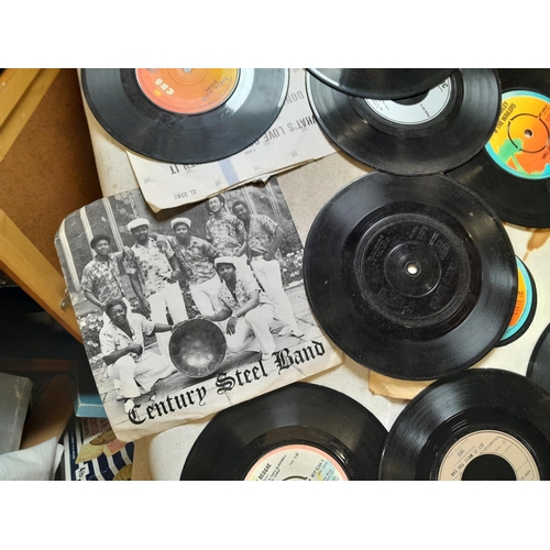 71 - Assorted vinyl 45 singles, all commercial pop, reggae and others Island and other labels from the 19... 