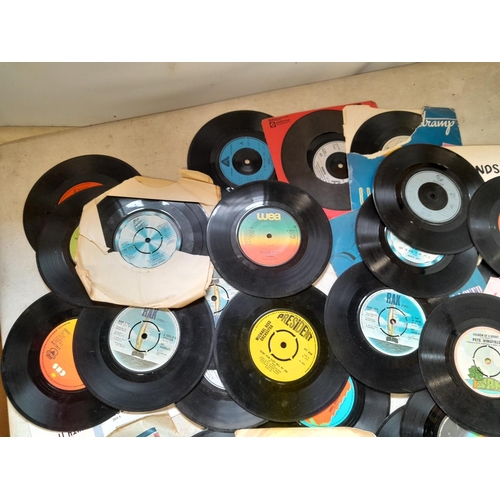 71 - Assorted vinyl 45 singles, all commercial pop, reggae and others Island and other labels from the 19... 