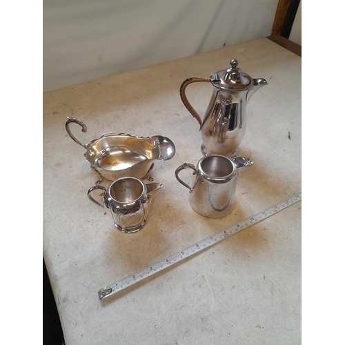 97 - Assorted silver plated ware