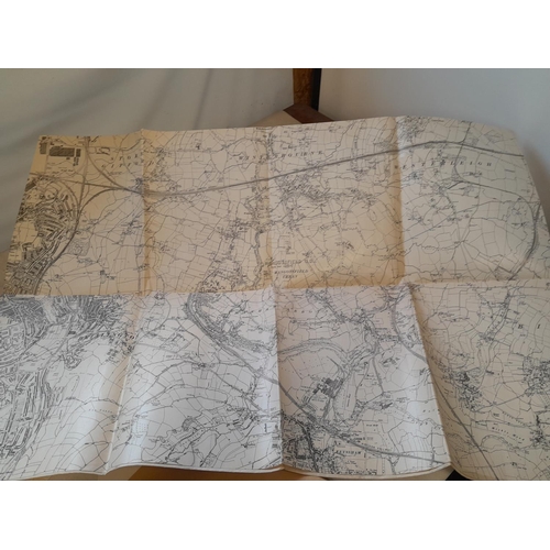 153 - Good array of vintage and paper maps, many having a military theme